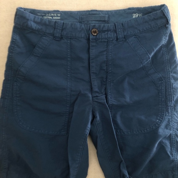 J. Crew Cotton Military Style Shorts - Picture 1 of 3